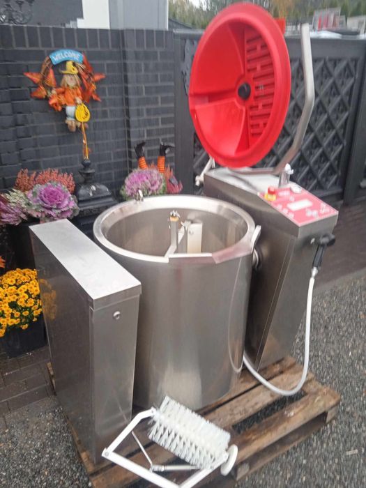 Kocioł warzelny do gotowania  z mieszadłem garnek do bigosu