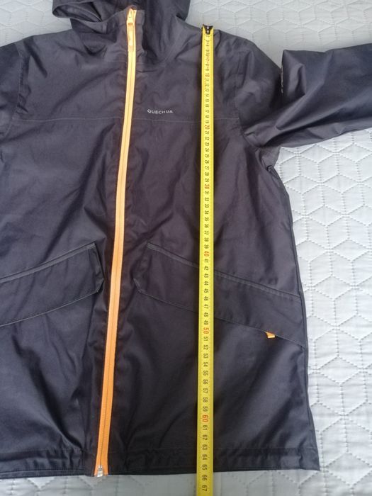 Kurtka z kapturem Quechua Decathlon