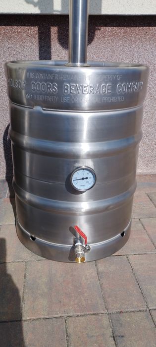 Destylator, keg 50 L, odstojniki