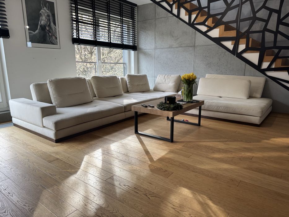 Sofa duża naroznik 400x350 ruchome zaglowki ERMES BLANCHE