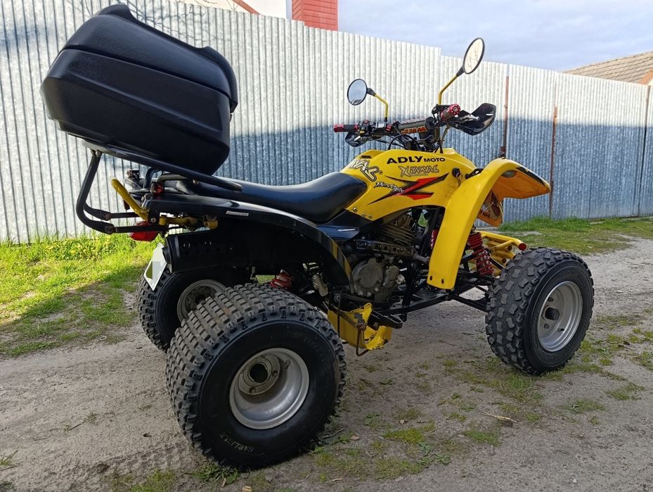 Quad Adly ATV, homologacja l7e