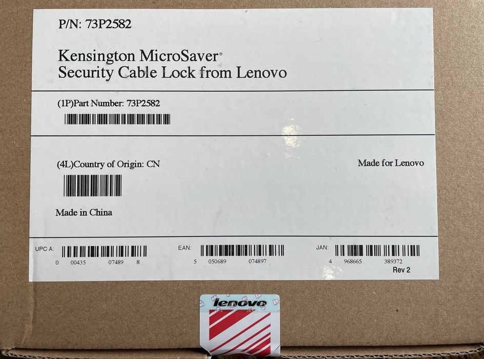 Cable lock Kensington MicroSaver