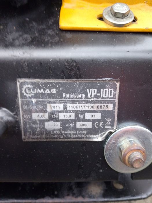 Трамбовка  віброплита виробник АВСТРІЯ ,,Lumag  VP 1
