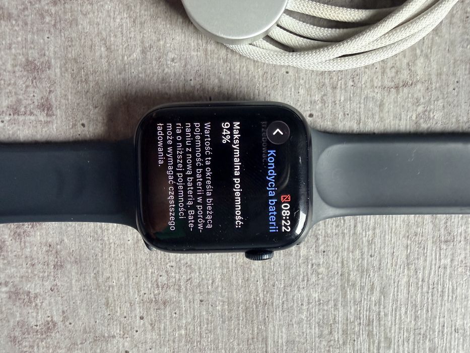 Apple Watch Series 9 45 mm Aluminium GPS + Cellular | Bateria 94%