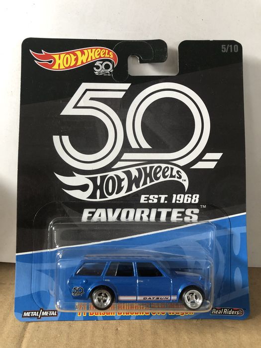Hot Wheels 71 Datsun Bluebird 510 Wagon