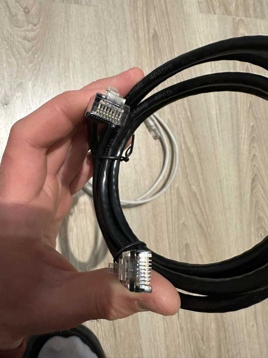 Kabel LAN Ethernet RJ45 Patchcord | Różne długości | Sprawne