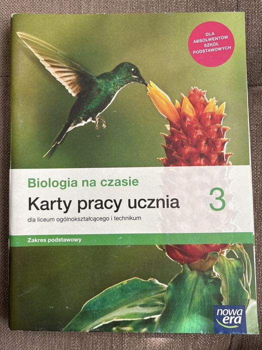 Biologia na czasie 3 karty pracy zakres podstawowy