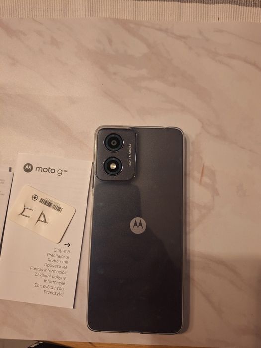 Motorola g 04 nowy 8+128 gb czarny