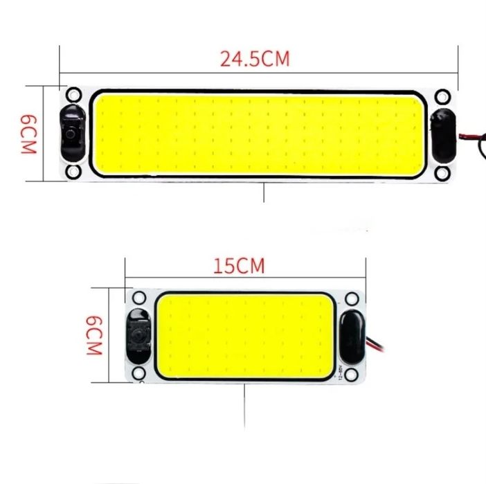 Світлодіодний плафон для освітлення салону авто домашня підсвітка Led
