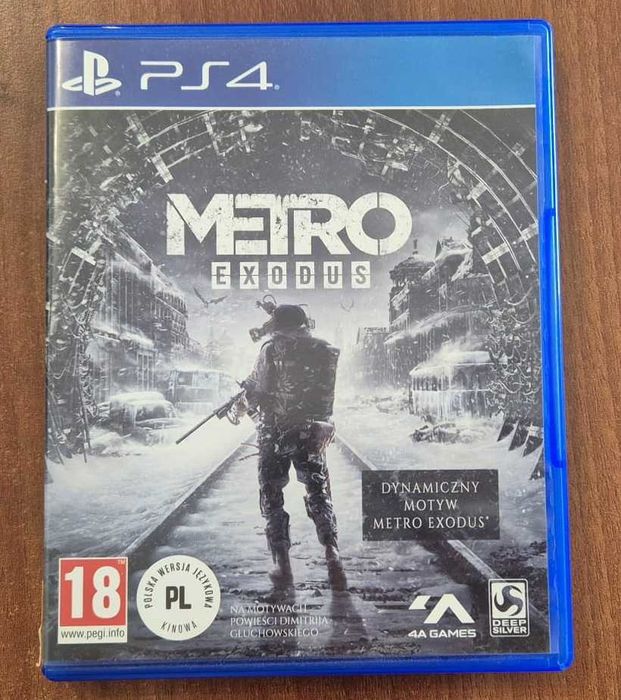 Gra Metro Exodus na PS4 - używana, bardzo dobry stan - Polska wersja
