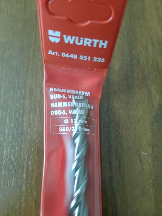 Wiertło udarowe würth 36 cm 12