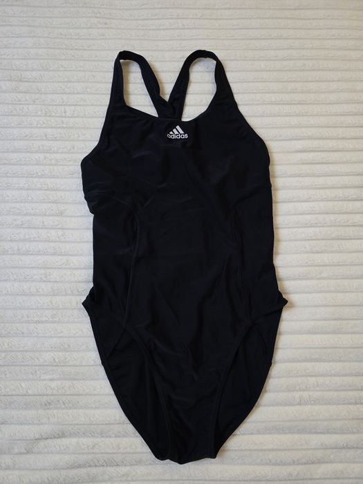 Strój kąpielowy Adidas czarny jednoczęściowy rozmiar 34