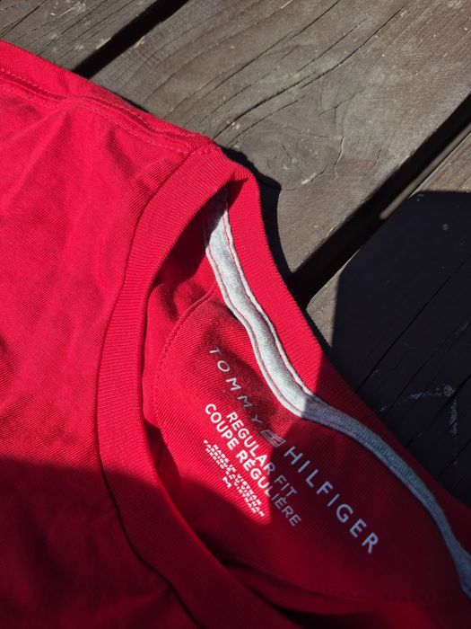 Tommy Hilfiger tshirt t-shirt koszulka męska czerwona M Nowa oryginal