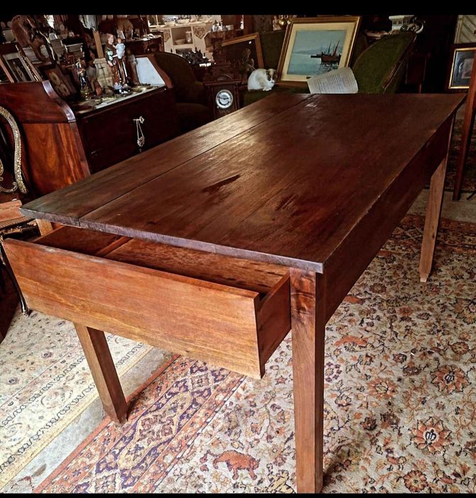 Mesa de madeira exotica