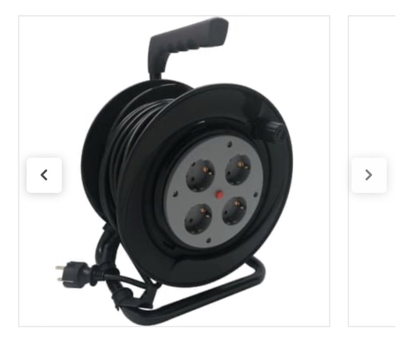 Enrolador 4 tomadas guia