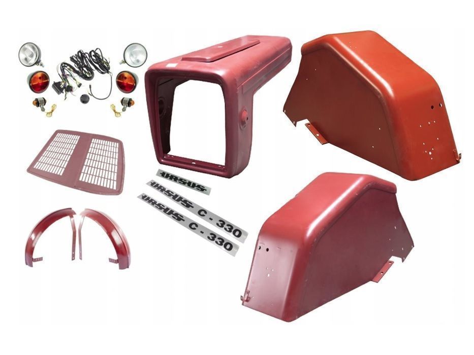 zestaw blach c330 + instalacja z lampami