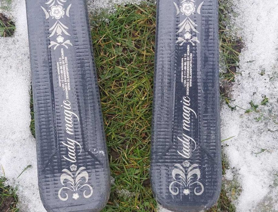 Narty Elan Lady Magic + wiązania Elan 7.5