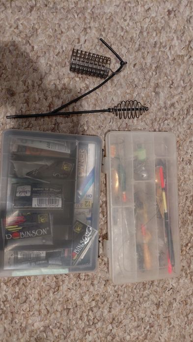 Zestaw wędkarski feeder/carp/method/spin – 5 wędek Jaxon/Konger + 5 ko