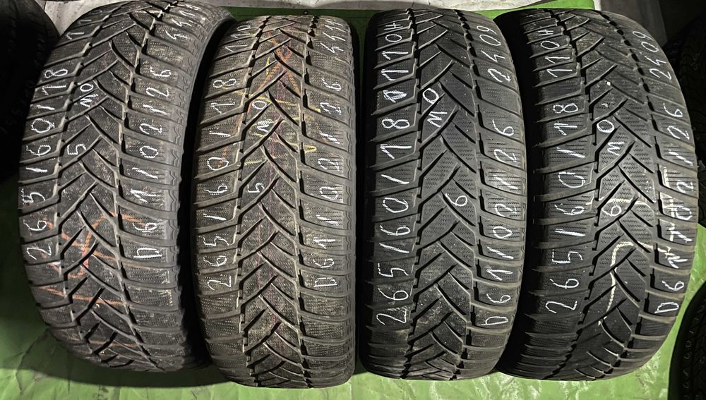 4szt. opony zimowe 265/60R18 110H Dunlop SP Winter Sport M3 {MO}