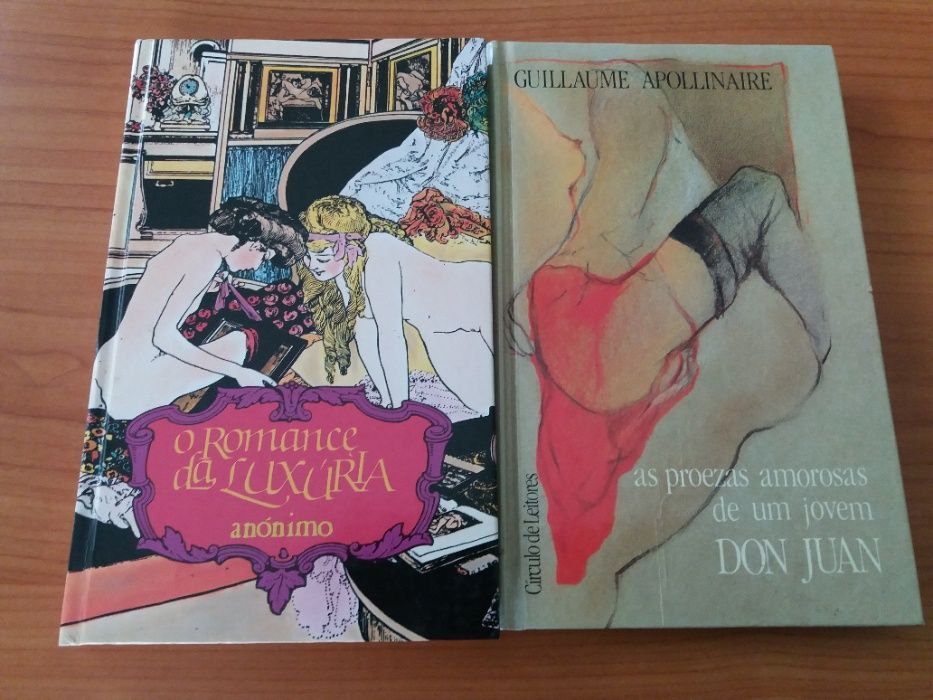 Livros Romance da Luxúria e Memoria de um Dom Juan