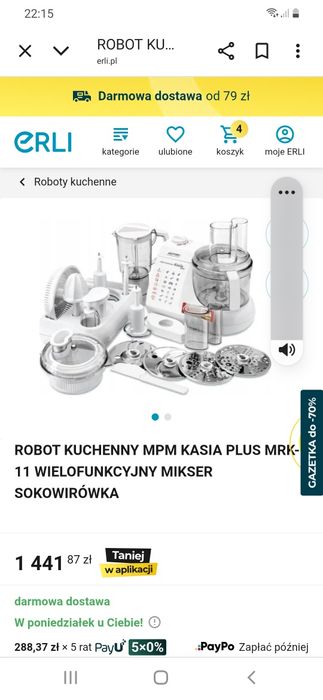 Mikser Robot Kasia