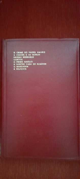 Obras de Eça de Queiroz Lello 3 volumes