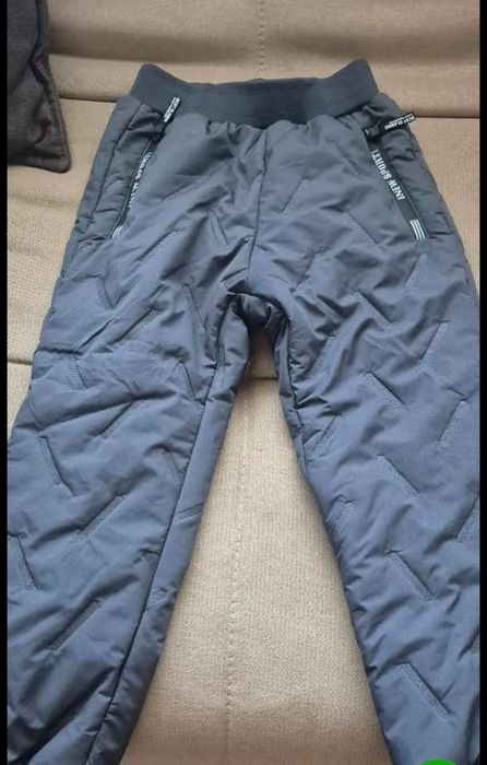 Новые теплые зимние штаны на мальчика размер S