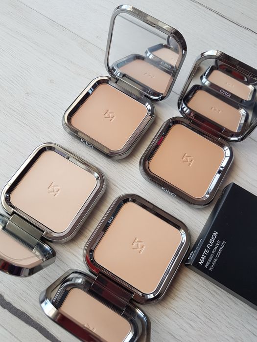 Матуюча пудра Kiko matte fusion 01 02 03 04 05