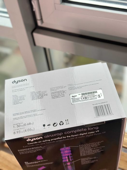 Suszarka-lokówka Dyson airwrap long hs05 blue-gold