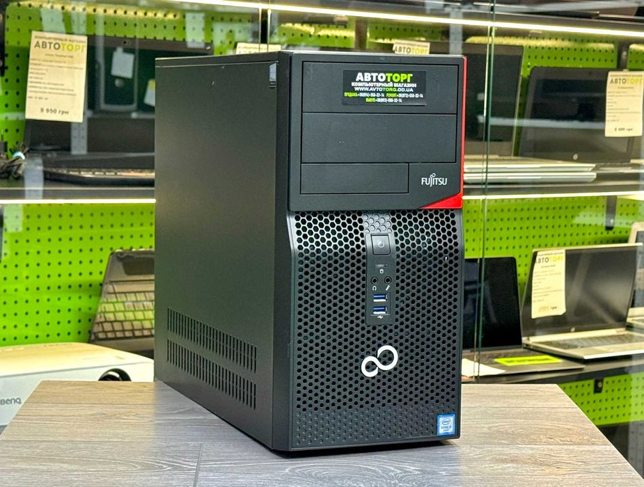 Офісний надійний ПК  FUJITSU Esprimo / DDR4 16Gb / Core i3-6100