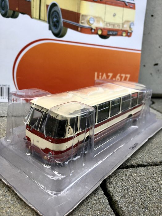 LIAZ 677 #77-kultowe autobusy PRL,auta,model,kolekcja,zabytek