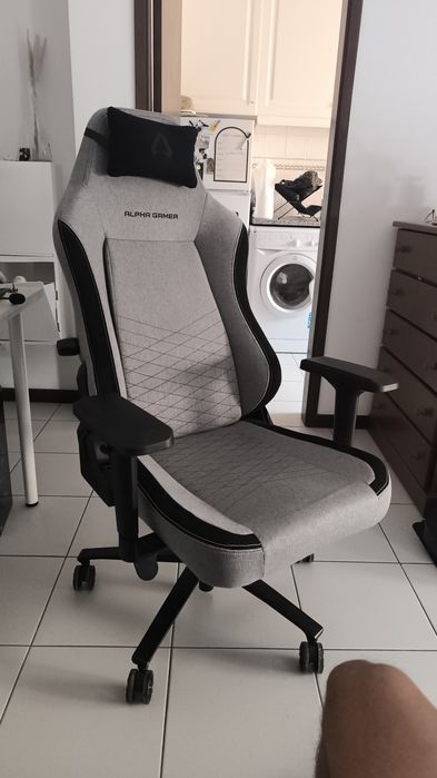 Cadeira Gaming ALPHA GAMER Alegra PU Leather V2