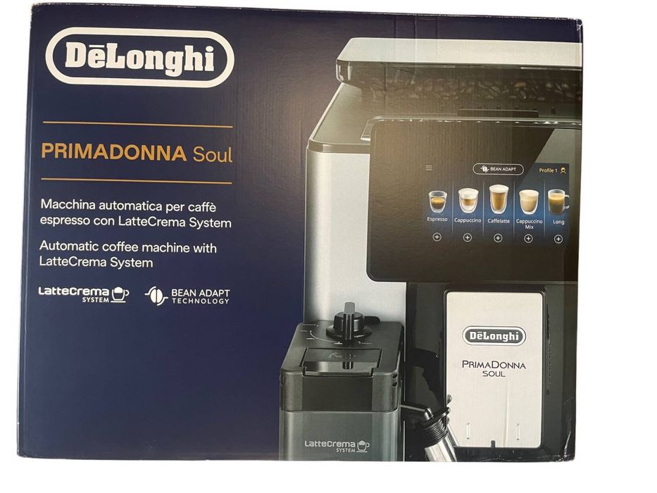 De’Longhi PrimaDonna Soul – ekspres automatyczny, nowy, nieotwierany