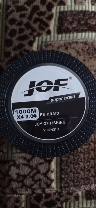 JOF. Шнур. Плетенка 1000м