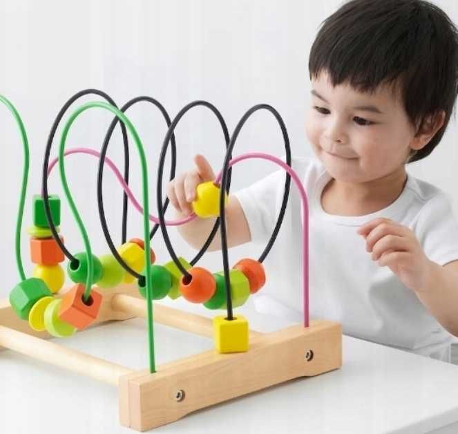 NOWA IKEA MULA Przekładanka Zabawka Edukacyjna Dzieci Przeplatanka