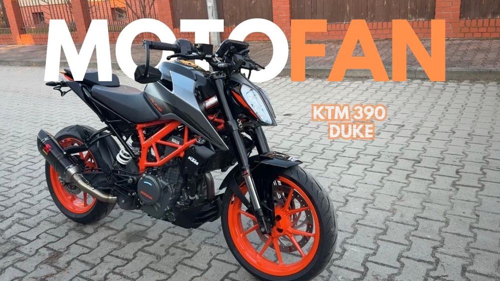 KTM Duke KTM DUKE 390 Super stan 1 właściciel 12 tys km 10.2021R Akrapovic