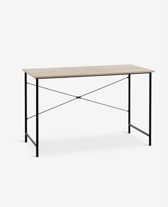 Стіл письмовий VANDBORG 60х120 світлий дуб/чорний