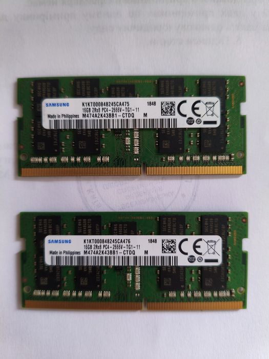 ddr4 32gb sodimm Київ - комплектуючі для ПК на OLX.ua