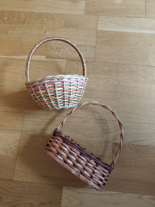 Koszyczki wiklinowe