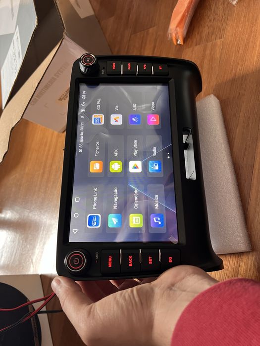 Radio Audi TT novo Carplay e androi auto sem fios