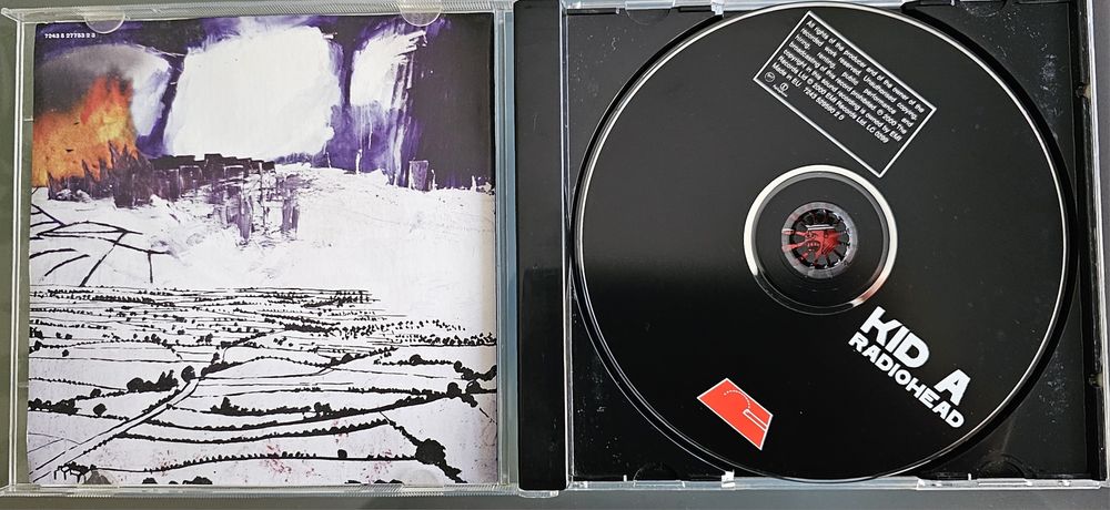 Radiohead Kid A cd
