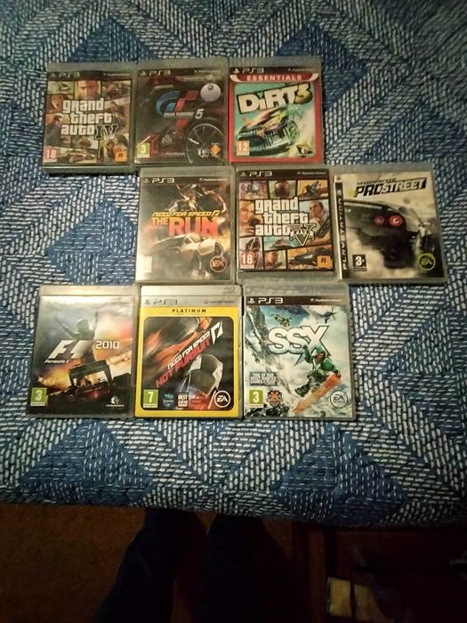 Lote de jogos PS 3 em ótimo estado