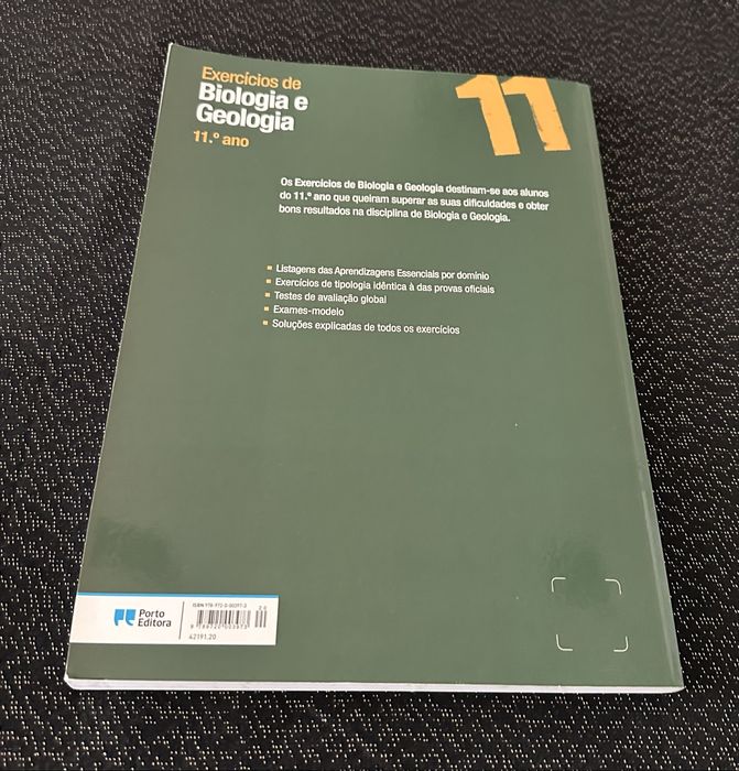 Exercícios de Biologia e Geologia 11.º ano
