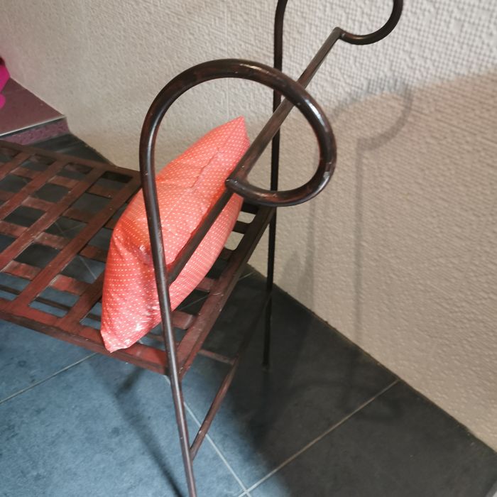 Banco em ferro exterior