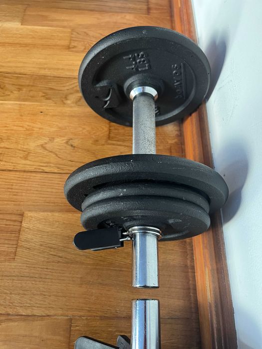 2 Alteres com 10Kg Cada - Domyos