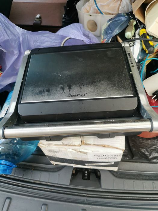 Продається електричний гріль Steba , контактний .