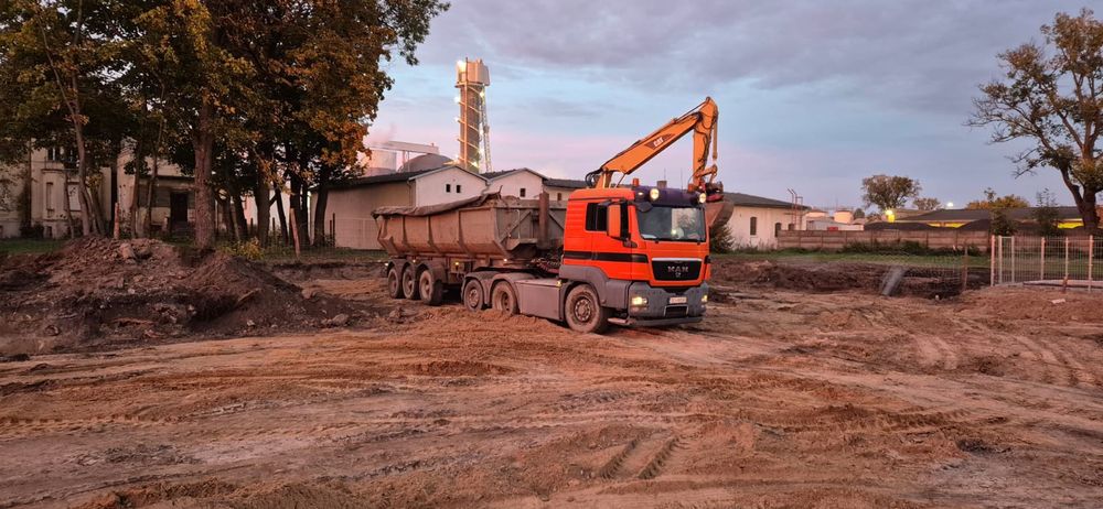 Prace ziemne ,usługi koparką, kopanie stawów, rozbiórki, transport