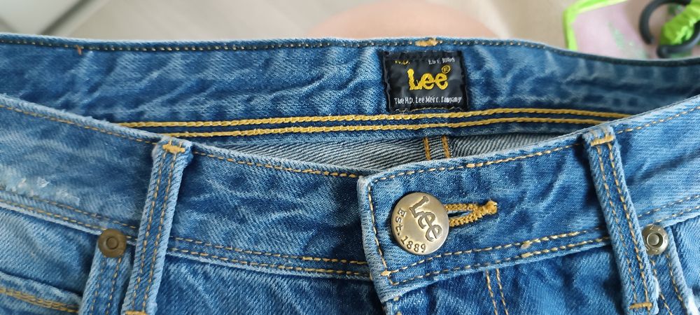 Spodnie jeansy Lee