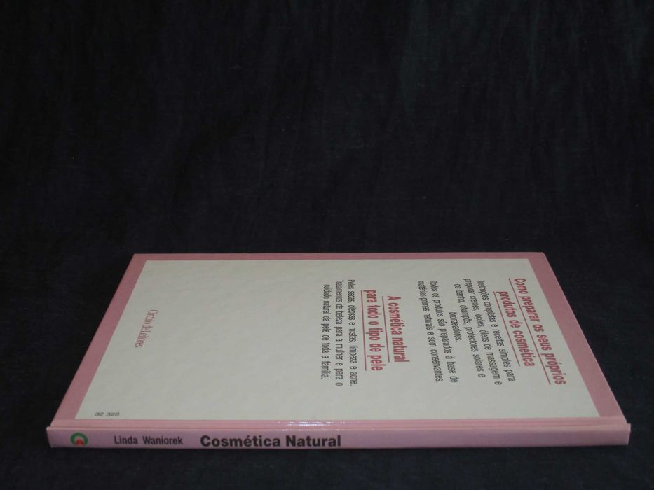Livro Cosmética Natural Linda Waniorek