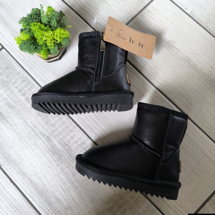 Шкіряні уги itts, уги із натуральної шкіри, уги натуралки, кожаные угг